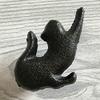 JCAKES Cat Knob Drawer Knobs Dresser Knob Rustic Drawer Pull Antique Black Cast Iron Kitchen Cabinet Door Knobs Drawer Pulls (Color : D) view 2