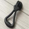 JCAKES Drawer Knob Single Drop Pull Ring Knob Drawer Pull Pendant Dresser Pull Handles Antique Gold Brass Bronze Black (Color : Antique Black) view 3