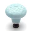 JCAKES 1.75" Dia Ceramic Drawer Knob Beige Drawer Pull Dresser Cabinet Knob Kitchen Door Knob Hardware (Color : Light Blue) view 3