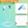 60 Pack Earbud Bulk Kids Headphone for Classroom School, Wholesale Class Room Students Wired Earphones with 3.5 mm Jack for Computers Chromebook Laptop PC (Mixed Colors) view 3
