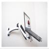 UPGENT GM112WLDM Wall Mount Laptop Holder Gas Spring Arm Aluminum Alloy Full Motion 10-17 Inch Laptop/Notebook Mount Support Lapdesk view 3