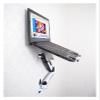 UPGENT GM112WLDM Wall Mount Laptop Holder Gas Spring Arm Aluminum Alloy Full Motion 10-17 Inch Laptop/Notebook Mount Support Lapdesk view 4