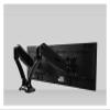 Aluminum Alloy Desktop 10"-27" Dual Monitor Holder Full Motion Computer Mount Arm Loading 1.5-5kgs Each Head DLB502-D view 3
