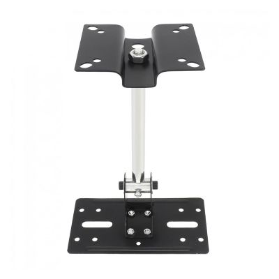 2pcs 20KG Metal Lengthened and Thickened Speaker Stand Support Horizontal 360 Degrees and Vertical 180 Degrees Rotation