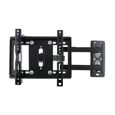 25KG Telescopic Adjustable 14-40 Inch TV Wall Mount Bracket Flat Panel TV Frame Support 15 Degrees Tilt for LCD LED Monitor