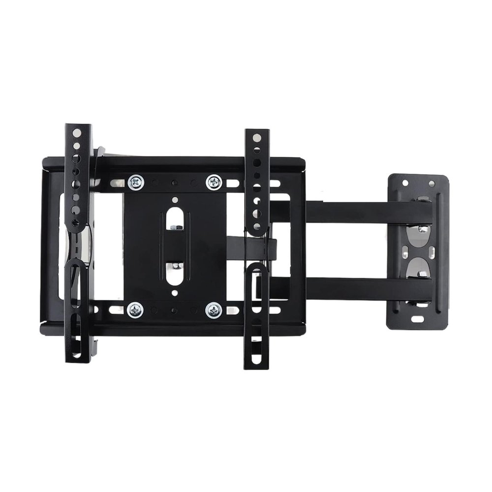 25KG Telescopic Adjustable 14-40 Inch TV Wall Mount Bracket Flat Panel TV Frame Support 15 Degrees Tilt for LCD LED Monitor