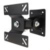 15KG Adjustable 14-27 Inch TV Wall Mount Bracket Flat Panel TV Frame Support 180 Degree Rotation for LCD LED Monitor Flat Pan view 1