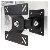 15KG Adjustable 14-27 Inch TV Wall Mount Bracket Flat Panel TV Frame Support 180 Degree Rotation for LCD LED Monitor Flat Pan view 2