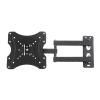 35KG Adjustable TV Wall Mount Bracket Flat Panel TV Frame 15 Degrees Tilt with Level for 14-42 Inch LCD LED Monitor Flat Pan view 1