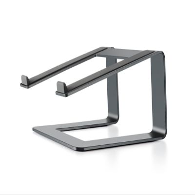 AP-9 Aluminum Alloy 11-17 Inch Notebook Laptop Stand Ergonomic Notebook Cooler Laptop Cooling Black Silver Grey (Color : Dark Grey)