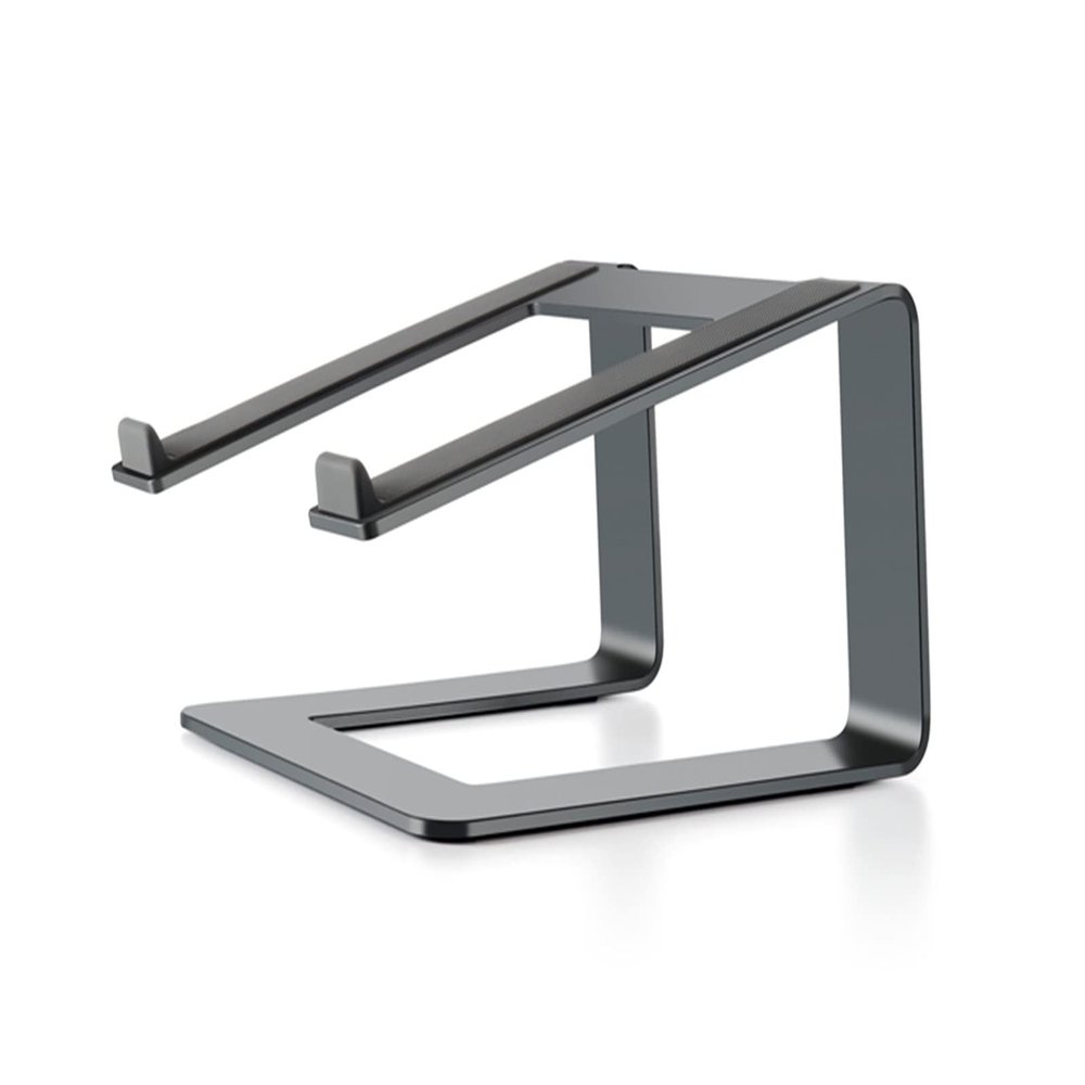 AP-9 Aluminum Alloy 11-17 Inch Notebook Laptop Stand Ergonomic Notebook Cooler Laptop Cooling Black Silver Grey (Color : Dark Grey)