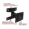 180 Degrees Rotated SPHC TV Wall Mount 14-27 Inch LCD LED Falt Panel Plasma Swivel TV Holder Bracket Stand view 3