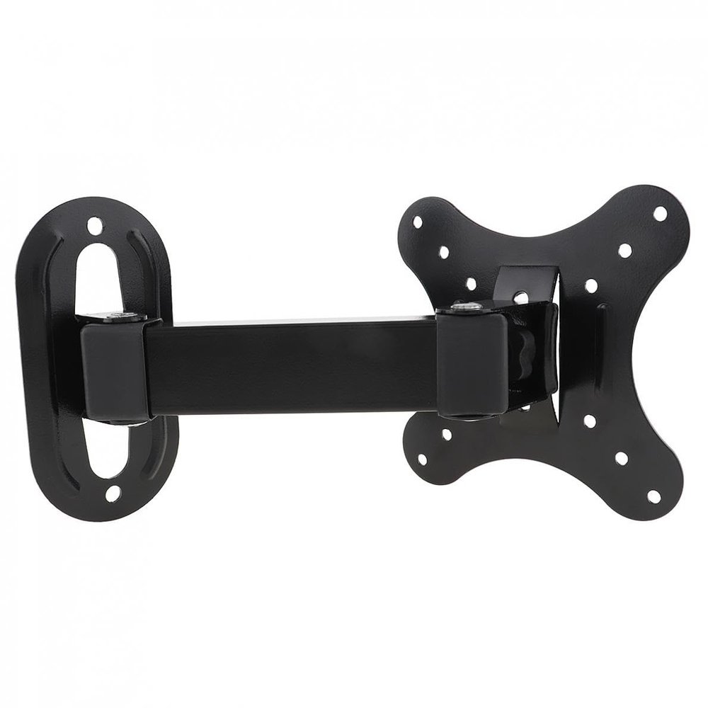 10KG 14-26 Inch TV Wall Mount Bracket Flat Panel TV Frame Support 15 Degrees Tilt for LCD LED Monitor Flat Pan