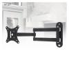 2PCS 10KG Adjustable TV Wall Mount Bracket Flat Panel TV Frame Support 15 Degrees Tilt for 14-27 Inch LCD LED Monitor Flat Pan (Color : White) view 2
