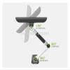 Aluminum Alloy Gas Spring Full Motion Grommet Mounting 15"-27" LCD LED Monitor Holder Arm Flexible TV Mount Loading 0-8kgs view 3