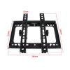 45KG 14-42 Inch TV Wall Mount Bracket Flat Panel TV Frame Support 15 Degrees Tilt with Level for LCD LED Monitor Flat Pan view 2