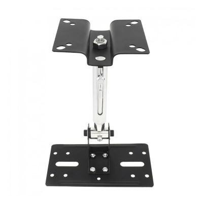 2pcs 20KG Metal Lengthened Telescopic Type Speaker Stand Support Horizontal 360 Degrees and Vertical 180 Degrees Rotation