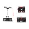2pcs 20KG Metal Lengthened Telescopic Type Speaker Stand Support Horizontal 360 Degrees and Vertical 180 Degrees Rotation view 3