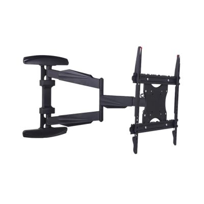 22-55inch 3 Arms Retractable Full Motion LCD TV Wall Mounted Bracket 600mm 780mm Ultra Slim with Cable Cover MAX VESA 400x400mm (Color : 600mm)