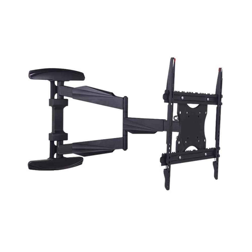 22-55inch 3 Arms Retractable Full Motion LCD TV Wall Mounted Bracket 600mm 780mm Ultra Slim with Cable Cover MAX VESA 400x400mm (Color : 600mm)