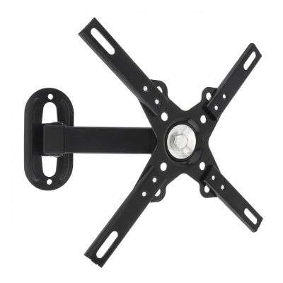 12KG Adjustable TV Wall Mount Bracket Flat Panel TV Frame Support 30 Degrees with Small Wrench for 14-32 Inch LCD LE