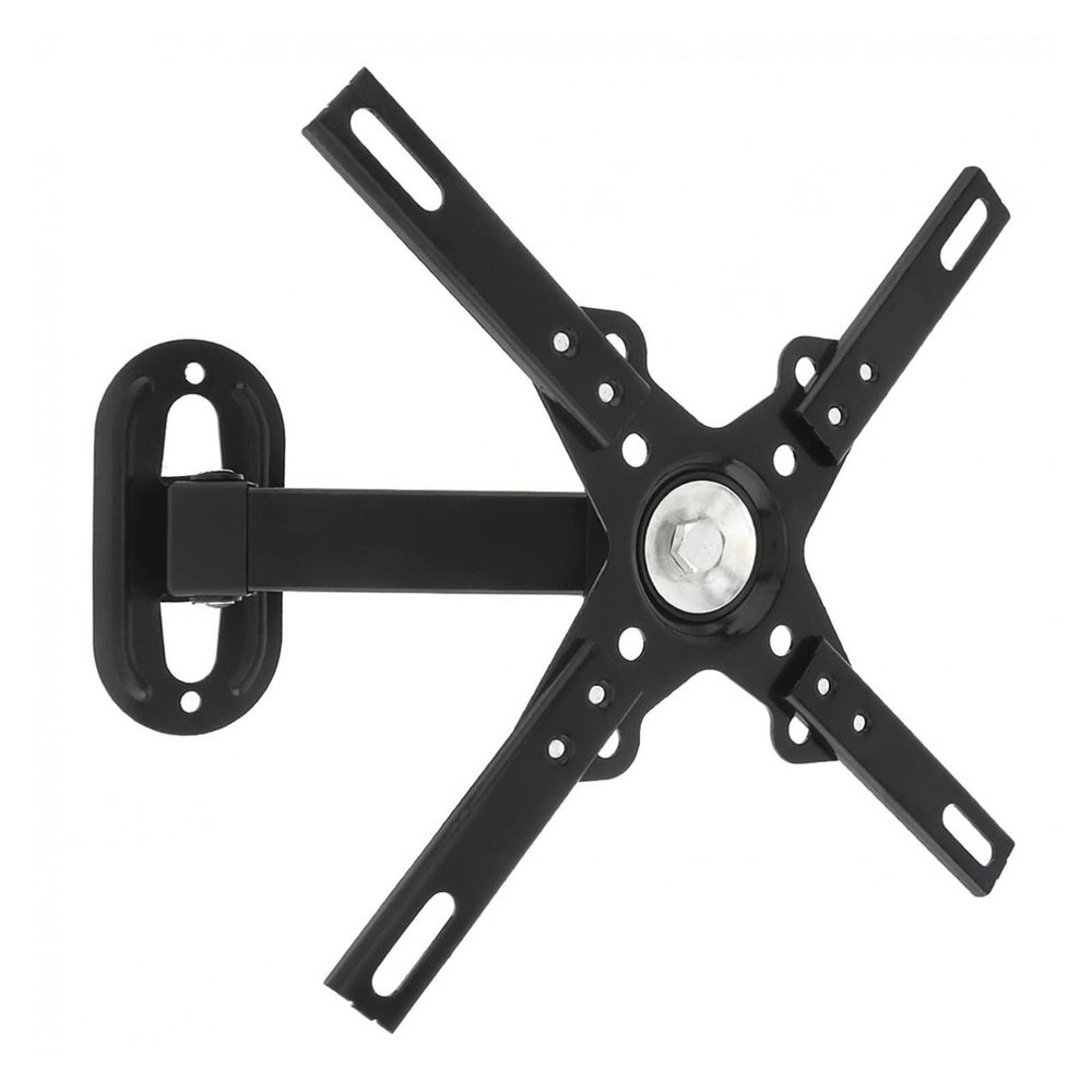 12KG Adjustable TV Wall Mount Bracket Flat Panel TV Frame Support 30 Degrees with Small Wrench for 14-32 Inch LCD LE