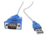 2Pcs CH340 U to RS232 Serial Port 9 Pin DB9 Cable Serial COM Port Adapter Convertor Support Windows 7 Total Length 80cm view 2