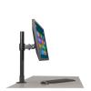10-22" LCD TV Desktop Mount 60CM Height Free Lifting Full Rotation Monitor Holder view 3