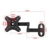 10KG 15 Degrees Adjustable TV Wall Mount Bracket Flat Panel TV Frame for 14-27 Inch LCD LED Monitor Flat Pan view 2