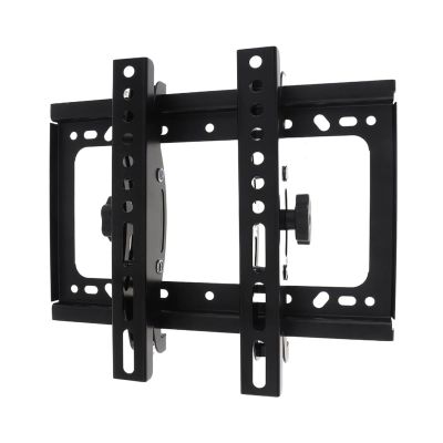 45KG 15 Degrees Tilt with Level Adjustable TV Wall Mount Bracket Flat Panel TV Frame for 14-42 Inch LCD LED Monitor Flat Pan