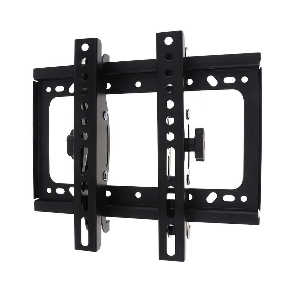 45KG 15 Degrees Tilt with Level Adjustable TV Wall Mount Bracket Flat Panel TV Frame for 14-42 Inch LCD LED Monitor Flat Pan