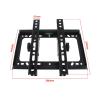 45KG 15 Degrees Tilt with Level Adjustable TV Wall Mount Bracket Flat Panel TV Frame for 14-42 Inch LCD LED Monitor Flat Pan view 2