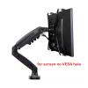 Extension for No VESA Hole 17-27" LED Monitor Holder Arm Gas Spring Full Motion Gas Strut Flexi Mount Load 2-9kgs view 2
