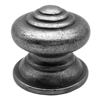 JCAKES Dia 1.5" Cabinet Pull Handle Knob Drawer Pull Handles Dresser Knob Dark Gray Silver Black Antique Pewter Hardware