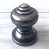 JCAKES Dia 1.5" Cabinet Pull Handle Knob Drawer Pull Handles Dresser Knob Dark Gray Silver Black Antique Pewter Hardware view 2