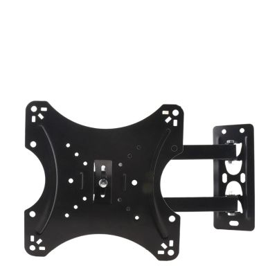 18KG Adjustable TV Wall Mount Bracket Flat Panel TV Frame Support 15 Degrees Tilt with Gradienter for 14-42 Inch LCD
