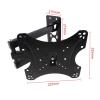 18KG Adjustable TV Wall Mount Bracket Flat Panel TV Frame Support 15 Degrees Tilt with Gradienter for 14-42 Inch LCD view 2