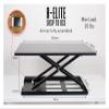 MD01 Fully Assembled X-Elite Easy Up Height Adjustable Laptop Computer Desk Lapdesk 81x56cm Monitor Holder Desk Riser view 2