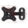 10KG TV Wall Mount Bracket Flat Panel TV Frame Support 15 Degrees Tilt with Gradienter for 14-26 Inch LCD LED Monitor Flat Pan (Color : 3pcs) view 4