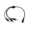 26awg 1 to 3 Way DC Power Splitter Cable Wire Harness 40CM for CCTV Cameras DVR NVR LED Light Strip Barrel 5.5 * 2.1mm view 1