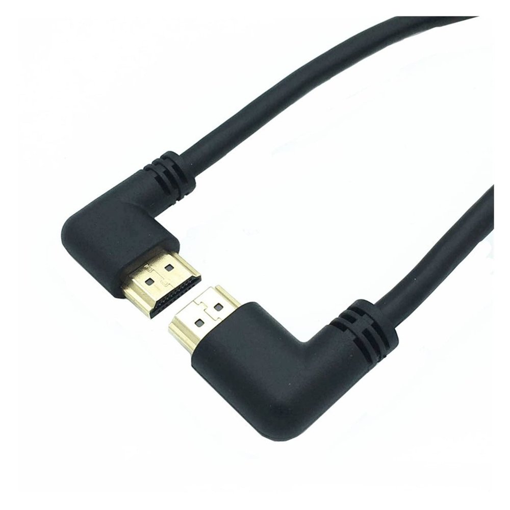 2.0 Version 60HZ Side Elbow Standard Extension Cable for 4K * 2K Video 25cm