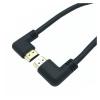 2.0 Version 60HZ Side Elbow Standard Extension Cable for 4K * 2K Video 25cm view 1