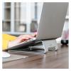 UPGENT AP-1 Aluminum Alloy 11-15 Inch Laptop Stand Notebook Cooling with 18 Degree Viewing Angle Cable Management (Color : Golden) view 3
