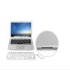UPGENT AP-1 Aluminum Alloy 11-15 Inch Laptop Stand Notebook Cooling with 18 Degree Viewing Angle Cable Management (Color : Golden) view 4