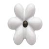 JCAKES Dia 2.4" Large White Cabinet Knob Drawer Knob Ceramic Cabinet Handle Porcelain Dresser Pulls Kitchen Door Handles Hardware view 1