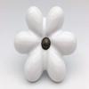 JCAKES Dia 2.4" Large White Cabinet Knob Drawer Knob Ceramic Cabinet Handle Porcelain Dresser Pulls Kitchen Door Handles Hardware view 2