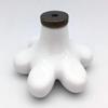 JCAKES Dia 2.4" Large White Cabinet Knob Drawer Knob Ceramic Cabinet Handle Porcelain Dresser Pulls Kitchen Door Handles Hardware view 4