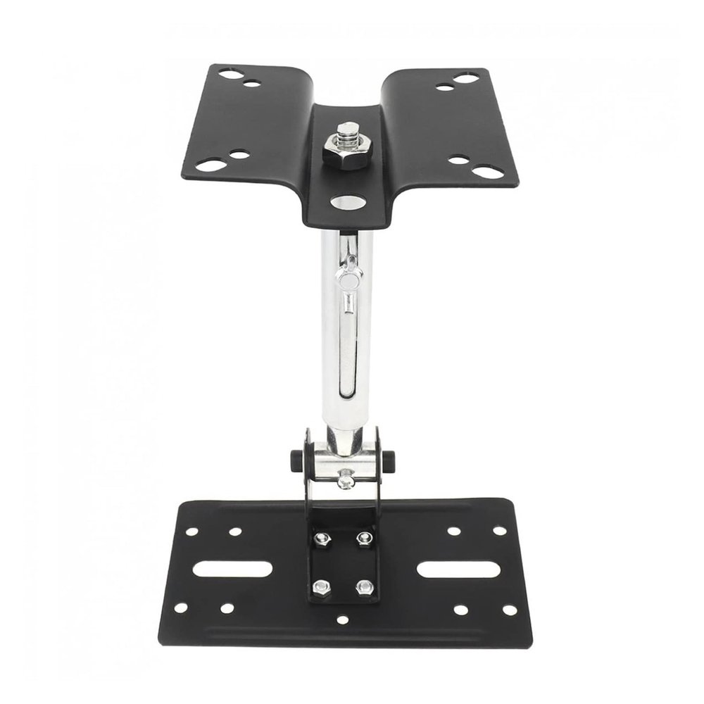 2pcs 20KG Metal Lengthened Telescopic Type Speaker Stand Support Horizontal 360 Degrees and Vertical 180 Degrees Rotation