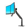 Design NB F27 Full Motion 22-27 Inch Dual Screen Monitor Holder Long Arm Desktop Dual Monitor Mount Support with Two USB3.0 (Color : NBF27-B) view 2
