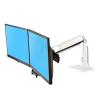 Design NB F27 Full Motion 22-27 Inch Dual Screen Monitor Holder Long Arm Desktop Dual Monitor Mount Support with Two USB3.0 (Color : NBF27-B) view 4